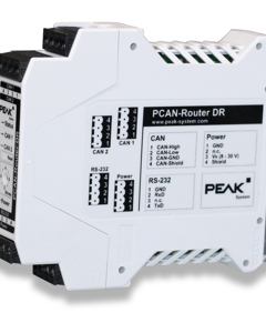 CAN router w/galv isolation, terminable, 24V, DIN rail